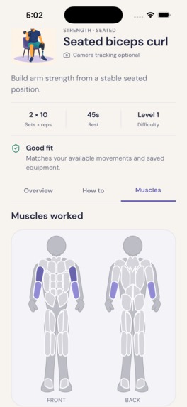 AdaptFit – screenshot 5
