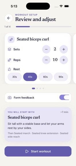 AdaptFit – screenshot 4