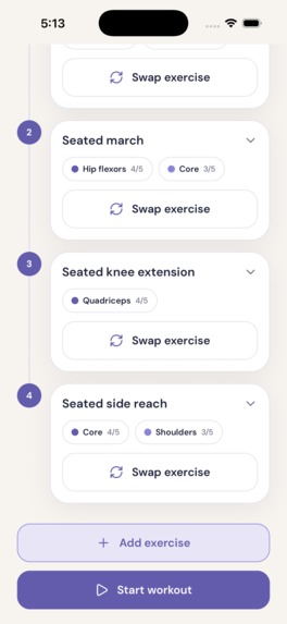 AdaptFit – screenshot 3