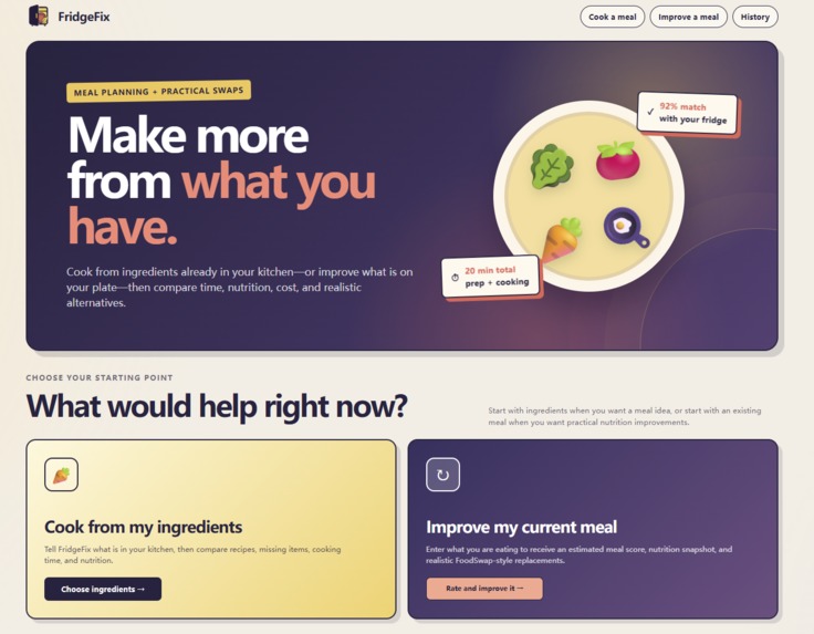 FridgeFix – screenshot 1