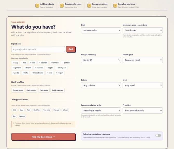 FridgeFix – screenshot 2
