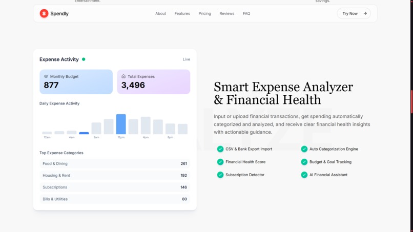 Spendly – screenshot 2