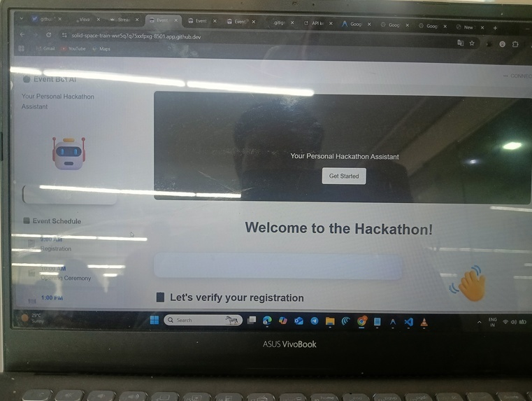 Smart multiplayer conversational event bot – screenshot 1
