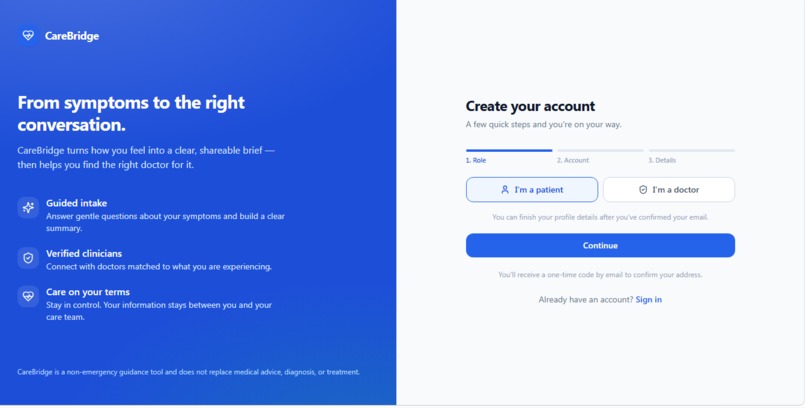 CAREBRIDGE – screenshot 6
