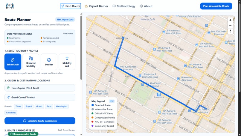 Barrierless NYC – screenshot 5