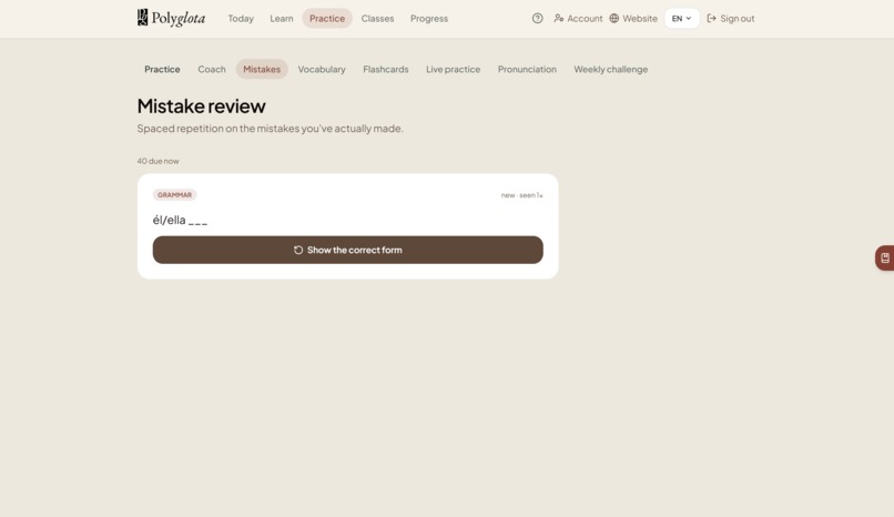 Polyglota – screenshot 3
