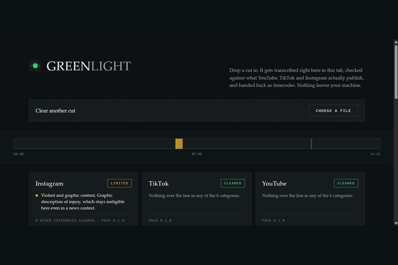 Greenlight – screenshot 2