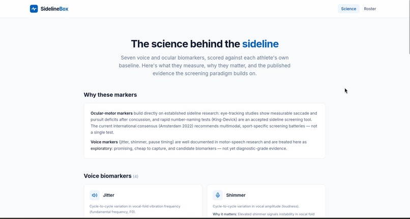 SidelineBox – screenshot 2