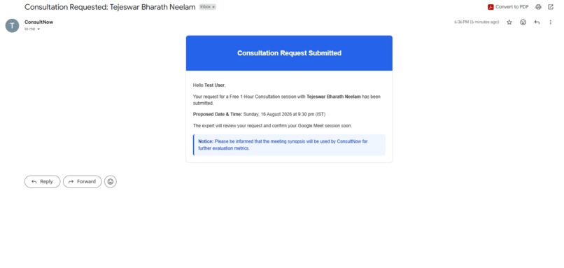 ConsultNow – screenshot 1