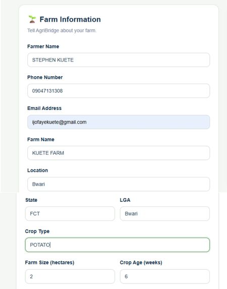 AgriBridge AI – screenshot 3