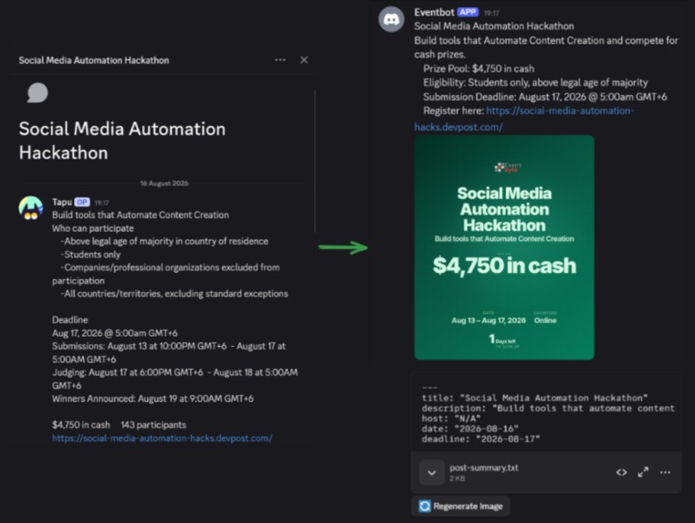 EventBot: Event Poster Generator – screenshot 2