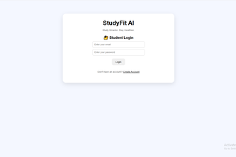 StudyFit AI