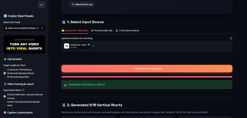 Auto-Clip & Burn AI – screenshot 3