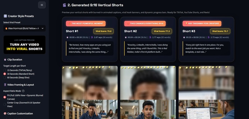 Auto-Clip & Burn AI – screenshot 5