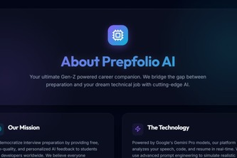 Prepfolio AI