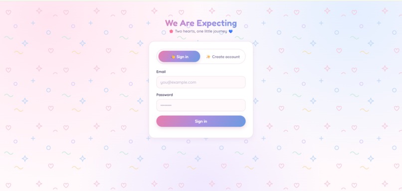 We Are Expecting – screenshot 1
