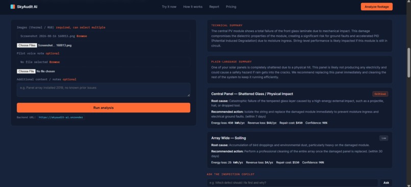 SkyAudit AI – screenshot 4