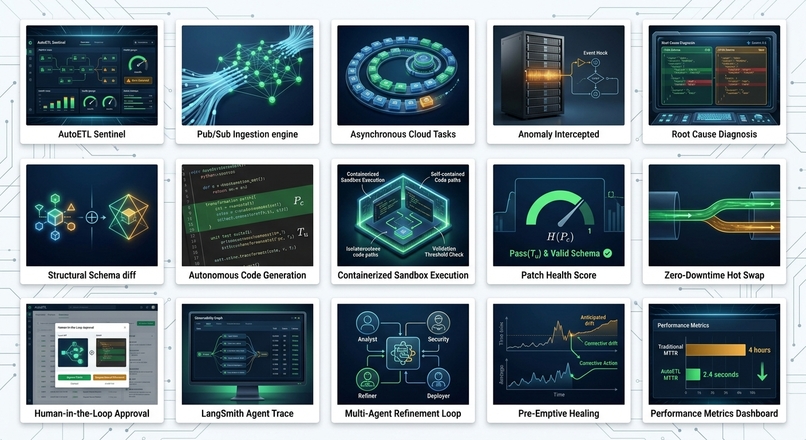 AutoETL — Self-Healing, Asynchronous Data Pipeline – screenshot 1