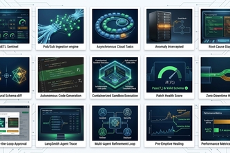 AutoETL — Self-Healing, Asynchronous Data Pipeline
