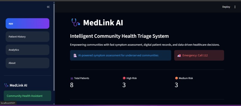 MedLink AI – screenshot 1