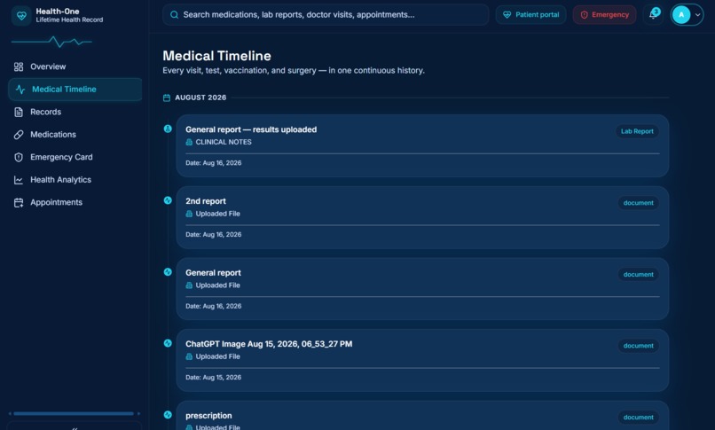 Heath-One-Portal – screenshot 2