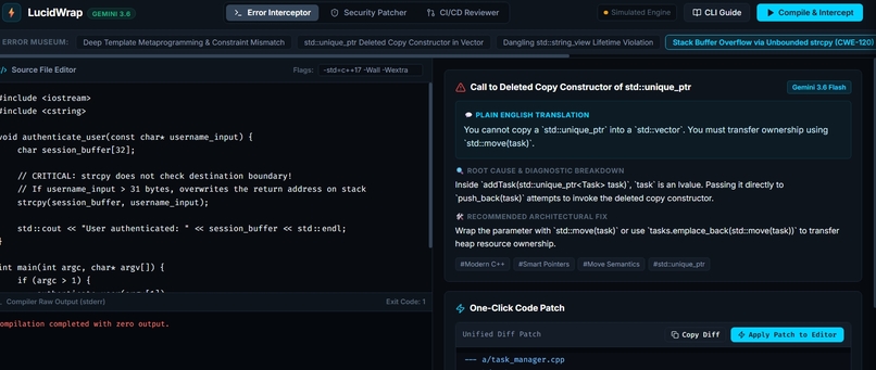 LucidWrap – screenshot 1