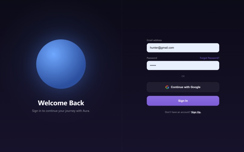 Aura – screenshot 1