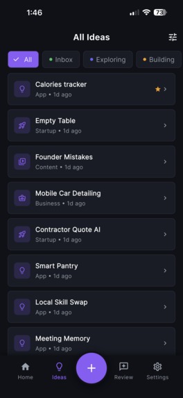 Ideary – screenshot 1