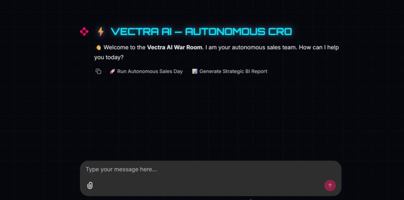 Vectra AI — Autonomous CRO for SMBs – screenshot 1