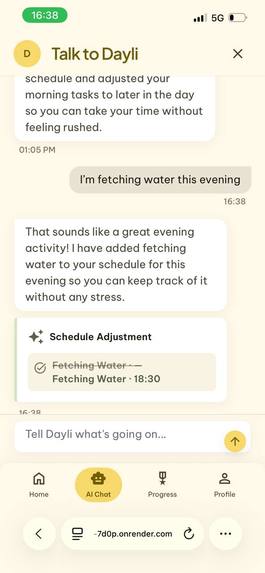 Dayli – screenshot 7