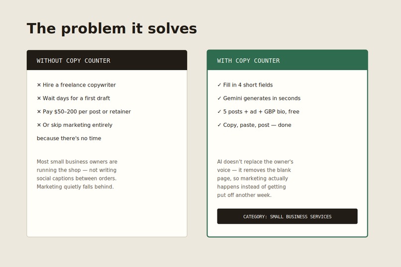 Copy Counter – screenshot 2