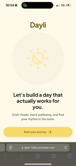 Dayli – screenshot 1