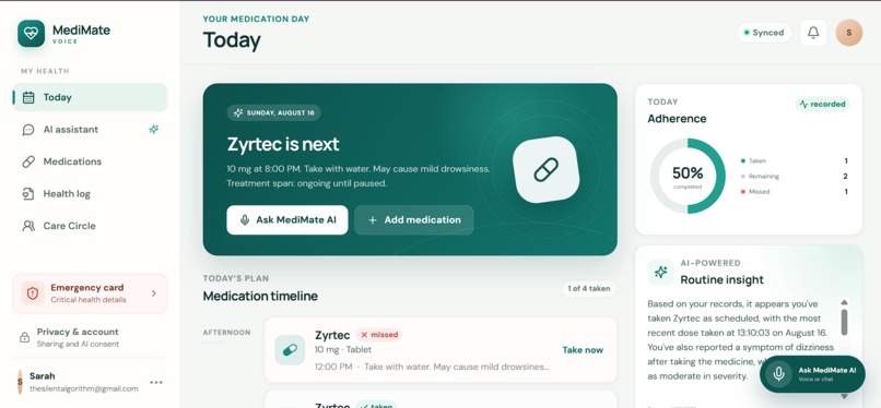 MediMate – screenshot 3