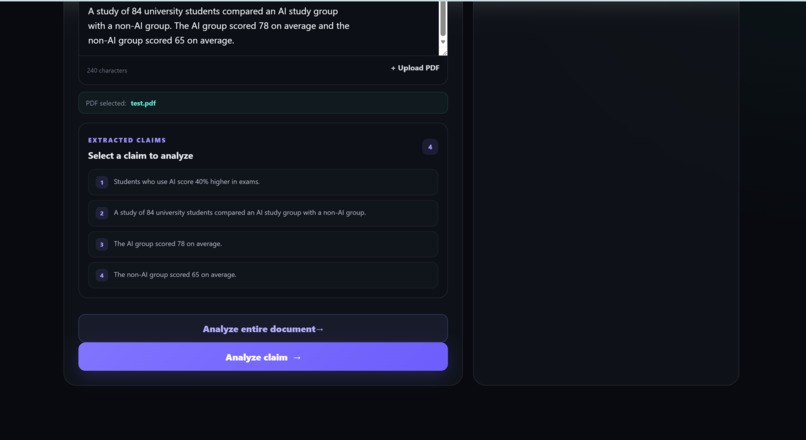 RealityCheck AI – screenshot 3