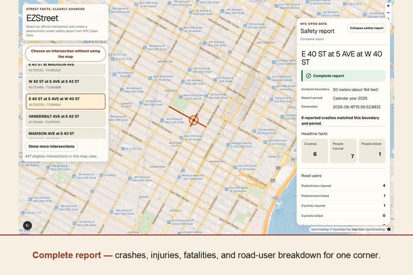 EZStreet – screenshot 2