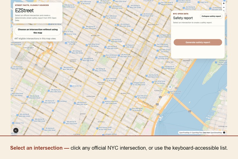 EZStreet – screenshot 1