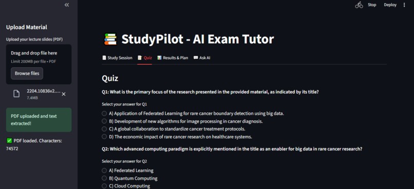  Ai assistant chatbot for students – screenshot 2