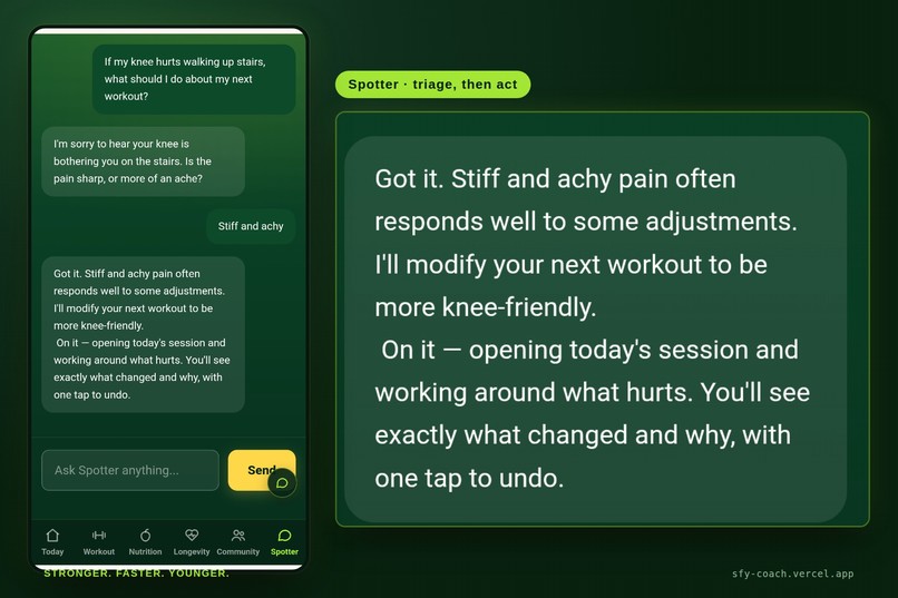 Stronger. Faster. Younger. – screenshot 6