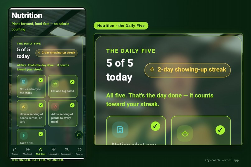 Stronger. Faster. Younger. – screenshot 8
