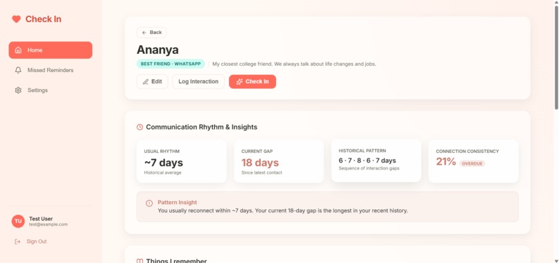 Check In – screenshot 5