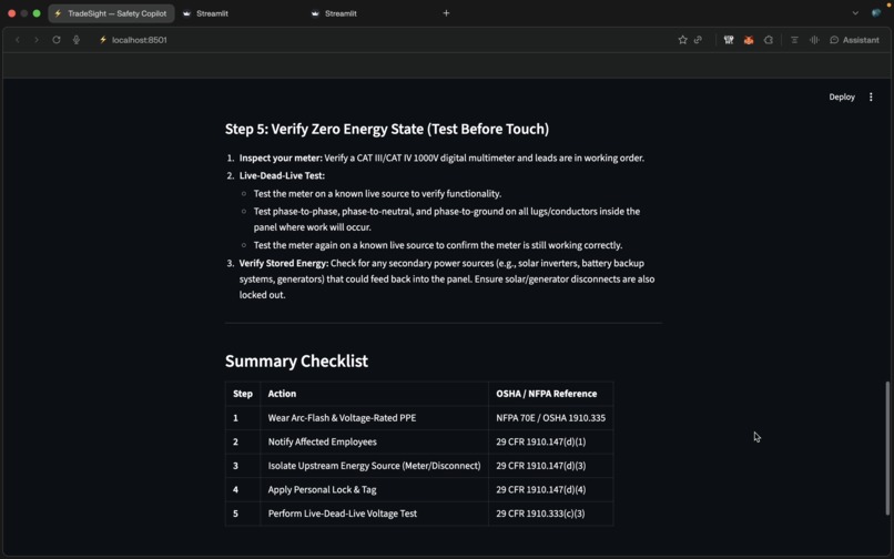 TradeSight — Real-Time Apprentice + LOTO GuardianTradeSight – screenshot 5