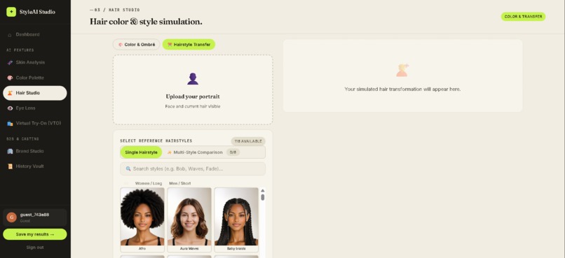 StyleAI – screenshot 2