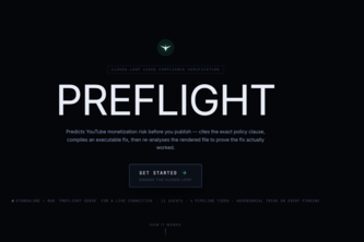 PREFLIGHT — Autonomous Video Assurance Engine