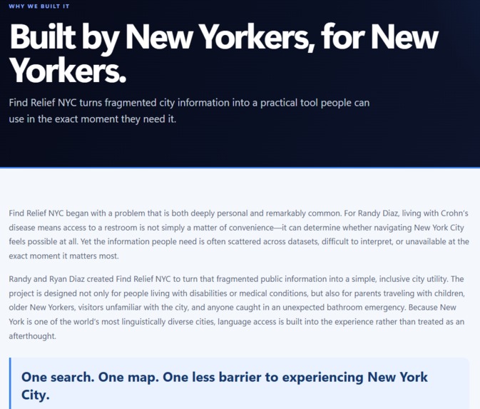 Find Relief NYC – screenshot 1