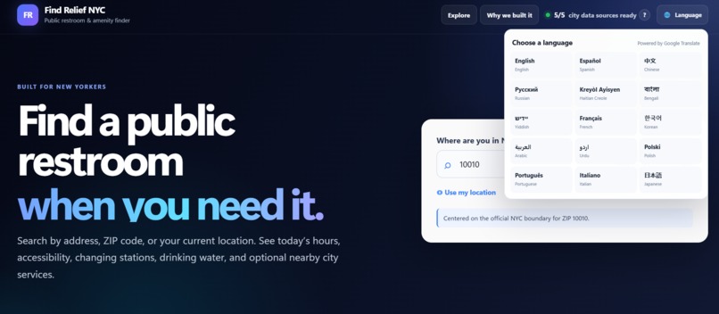 Find Relief NYC – screenshot 3