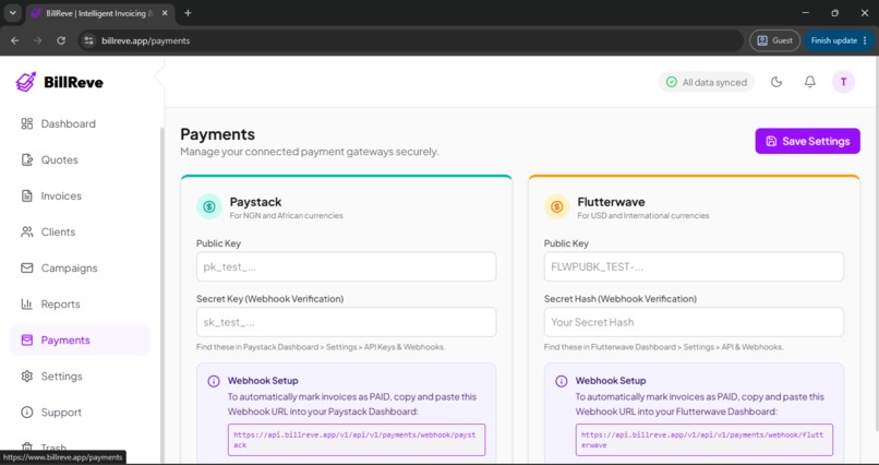 BillReve  – screenshot 8
