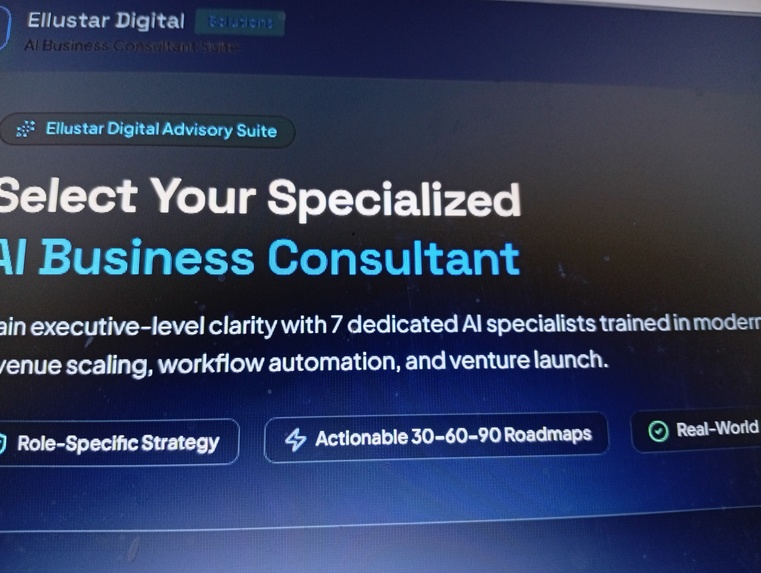 Ellustar Digital AI Business Consultant – screenshot 1