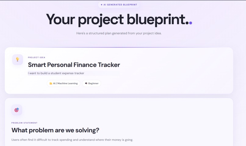 AI Project Mentor – screenshot 3
