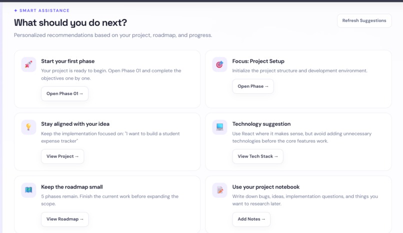 AI Project Mentor – screenshot 5
