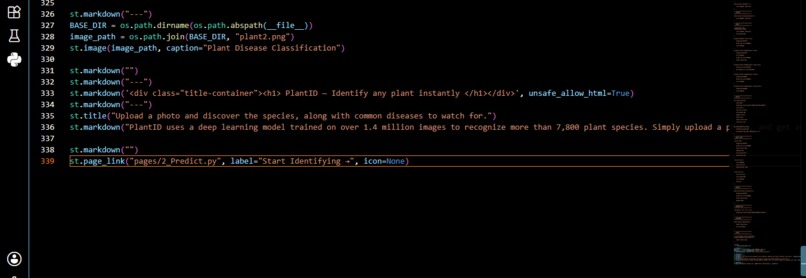 plant disease classification – screenshot 2
